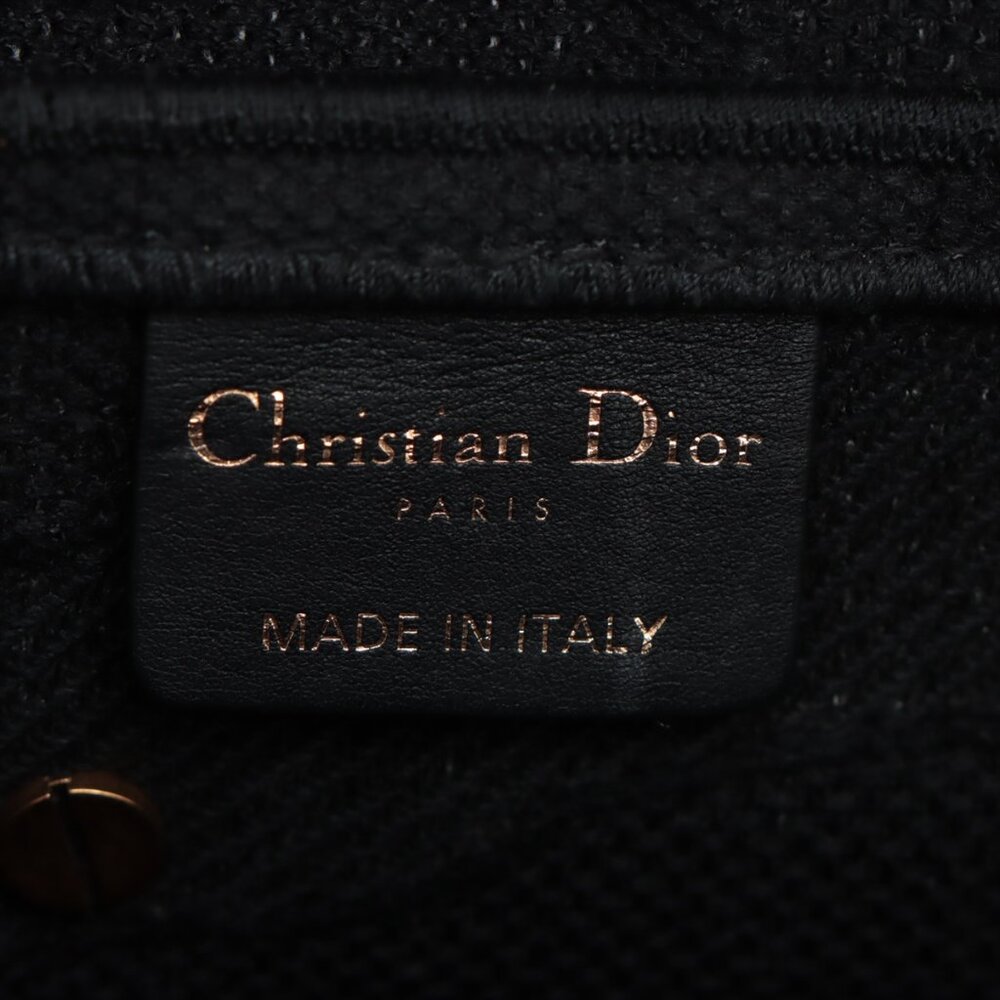 Sold✅Christian Dior Saddle Bag canvas Shoulder bag Black - Picture 9 of 9